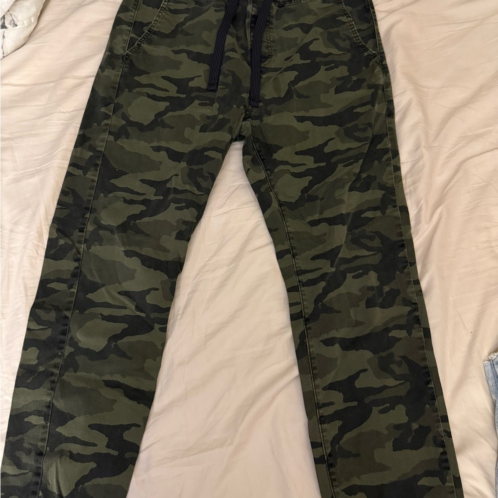 Denizen from Levi's Camouflage Pants - Green and Black